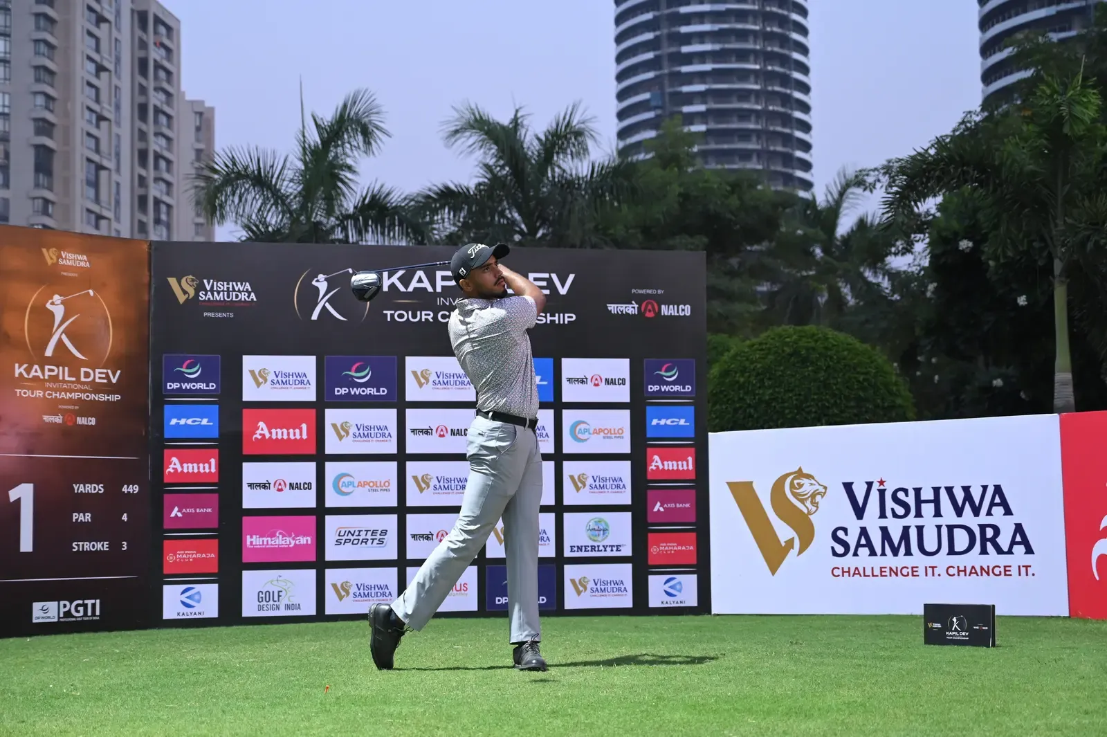 Shaurya Bhattacharya leads Kapil Dev Invitational by 2 shots after round-one 66
