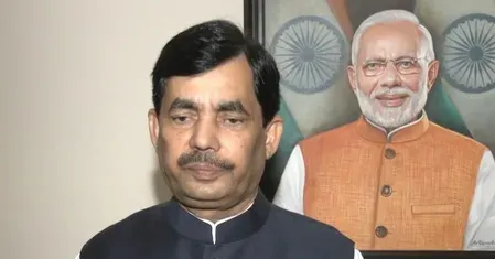 शाहनवाज हुसैन का कांग्रेस पर प्रहार: 'शीशे के घर वाले पत्थर नहीं चलाते', BJP-कांग्रेस झड़प पर कड़ा रुख