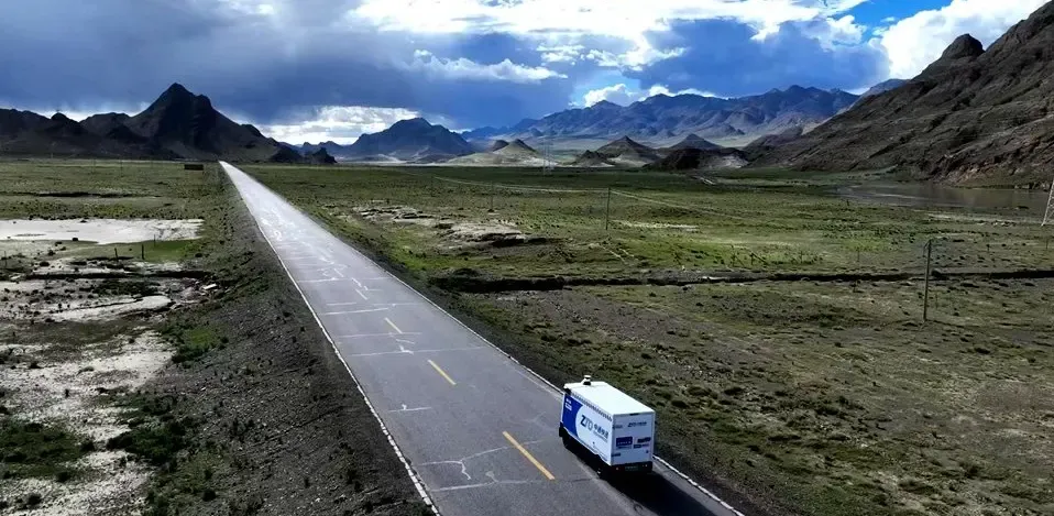 क्या शीत्सांग में तिंगरी में मानवरहित डिलीवरी वाहनों की शुरुआत से लॉजिस्टिक्स में बदलाव आएगा?