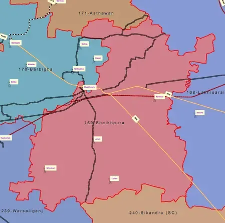 शेखपुरा विधानसभा सीट: 2020 में राजद को पहली बार मिली जीत, क्या इस बार जदयू करेगी वापसी?
