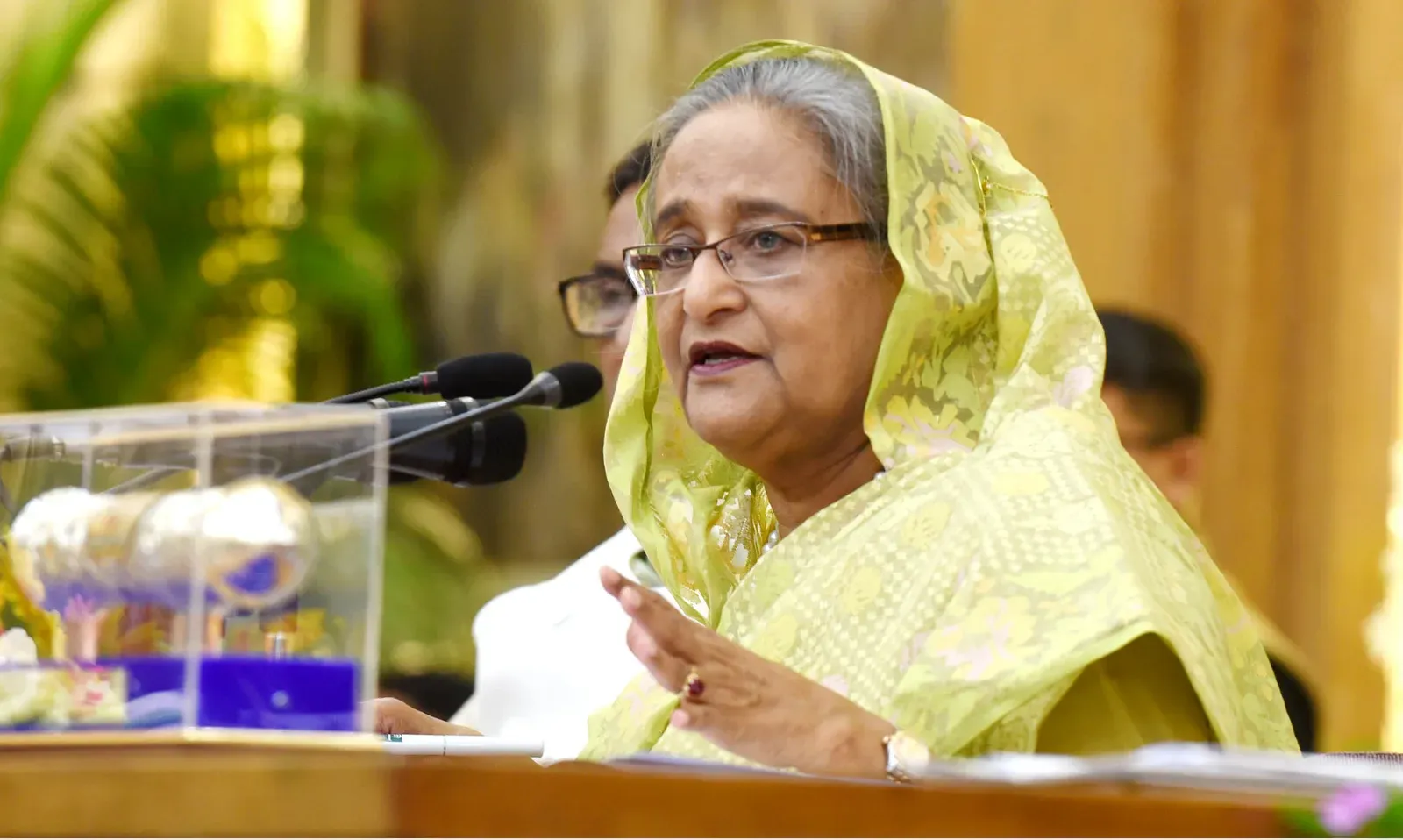 शेख हसीना का देश छोड़ने के बाद पहला लाइव संबोधन: '2024 का छात्र आंदोलन सुनियोजित साजिश थी'
