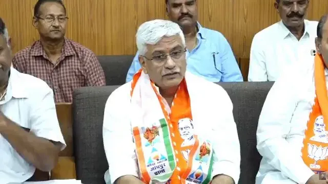 Shekhawat Addresses Kreeda-Bharati Press Meet in Jodhpur