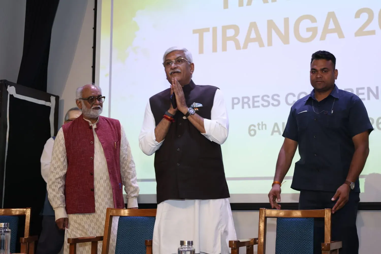 Shekhawat briefs press on Har Ghar Tiranga, Aug 9-17