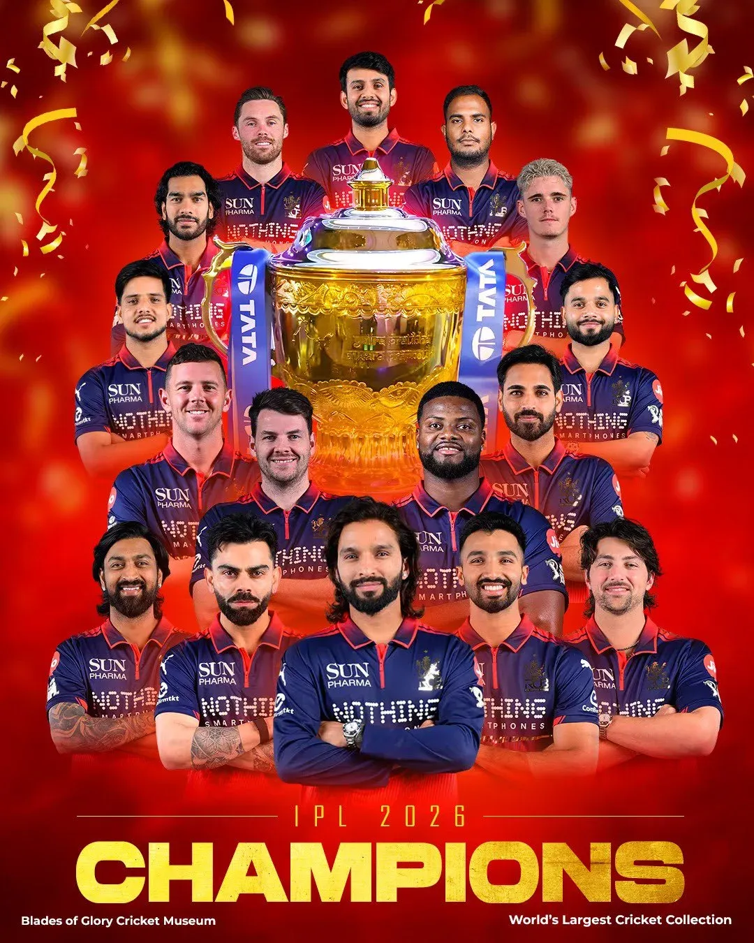 Shekhawat Congratulates RCB on IPL Title Win