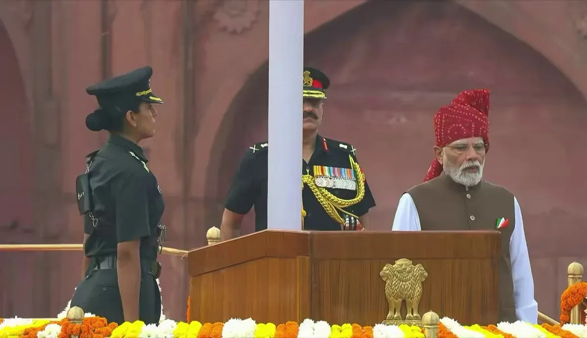 Shekhawat hails 'Vande Mataram' echoing from Red Fort on 80th Independence Day