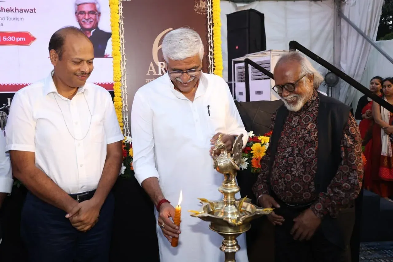 Shekhawat Honours Artists at 65th National Art Exhibition