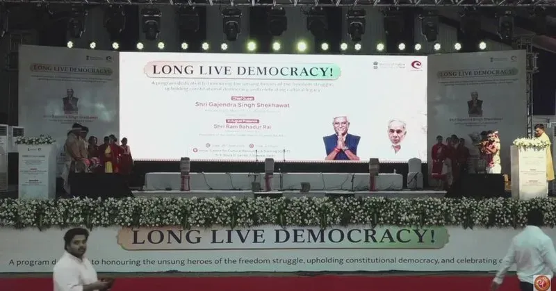 Shekhawat launches 'Long Live Democracy 2026' live broadcast