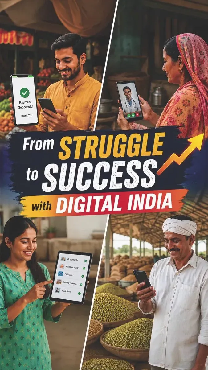Shekhawat Marks 11 Years of Digital India, Highlights UPI to eSanjeevani