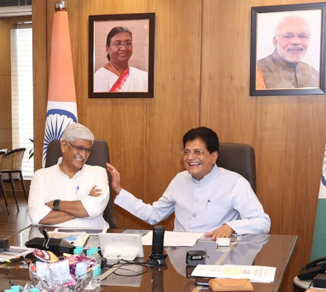 Shekhawat meets Commerce Minister Goyal in New Delhi