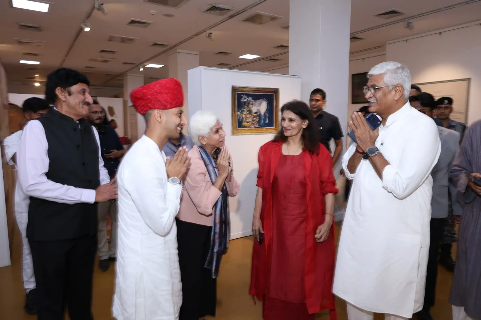 Shekhawat opens 'Raj se Swaraj Tak' exhibition on World Tourism Day