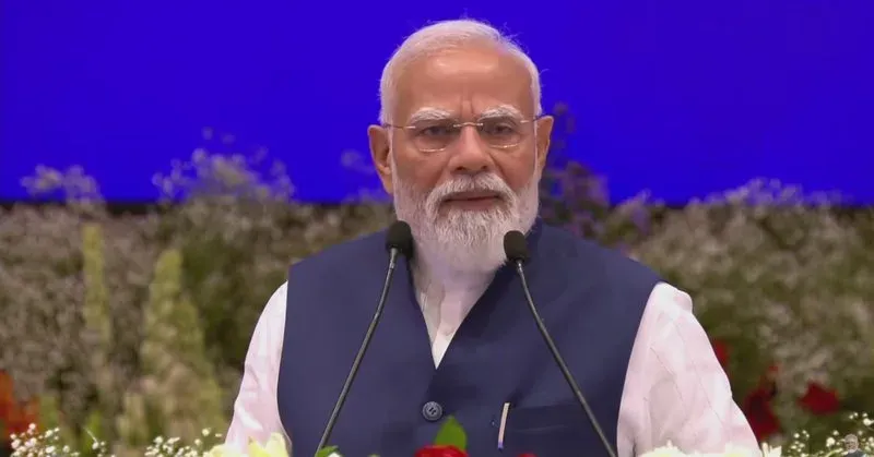 Shekhawat shares live feed of PM Modi's NDA conclave address