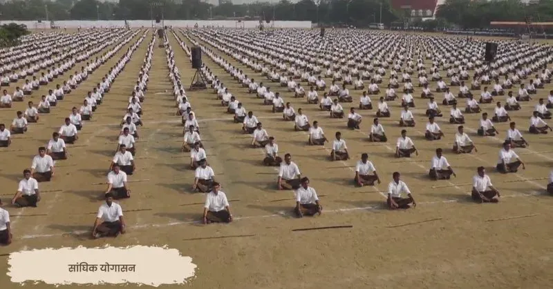 Shekhawat shares live stream of Nagpur Vijayadashami Utsav