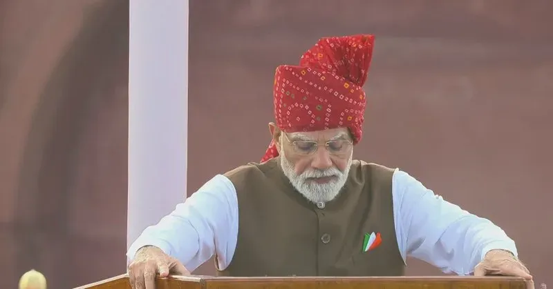 Shekhawat shares live stream of PM Modi's Red Fort address on India's 80th Independence Day