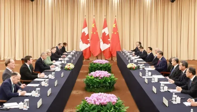 क्या शी चिनफिंग ने कनाडा के प्रधानमंत्री मार्क कार्नी से महत्वपूर्ण मुलाकात की?