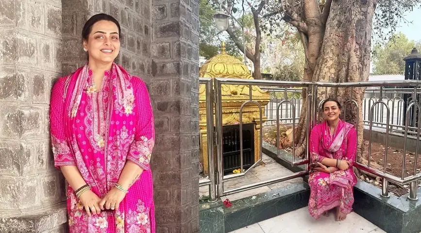 Shilpa Shirodkar Remembers Her Childhood as She Prays in Shirdi