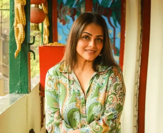 Did Shilpa Shirodkar Just Celebrate Chinese New Year at a Temple in Mumbai?