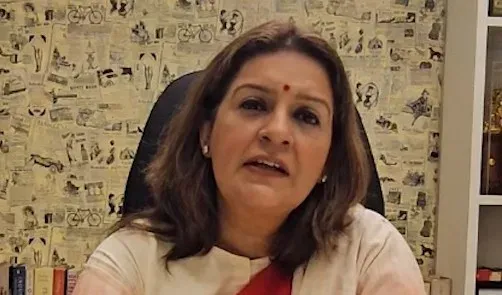 Priyanka Chaturvedi slams Yogi Adityanath over 'land jihad' remark