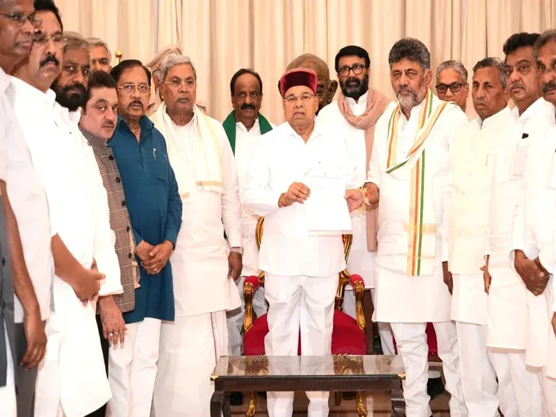 Shivakumar stakes claim as Karnataka CM; swearing-in set for June 3