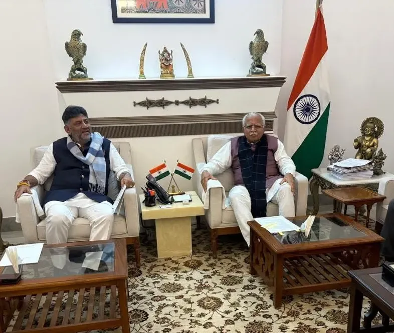 Will Shivakumar's Appeal to Union Minister Khattar Unblock Bengaluru's Urban Projects?