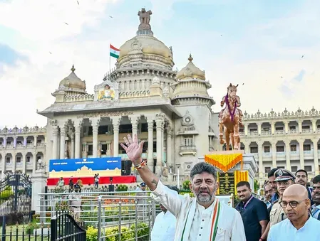 Shivakumar's first Cabinet clears free student bus passes, 56,000 govt jobs