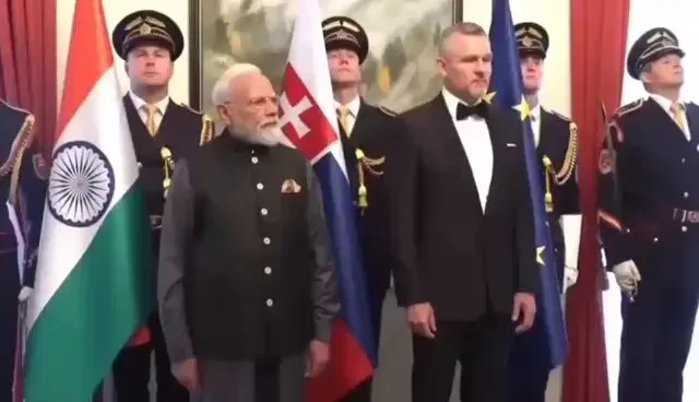 Shivraj congratulates PM Modi on Slovakia's top state honour