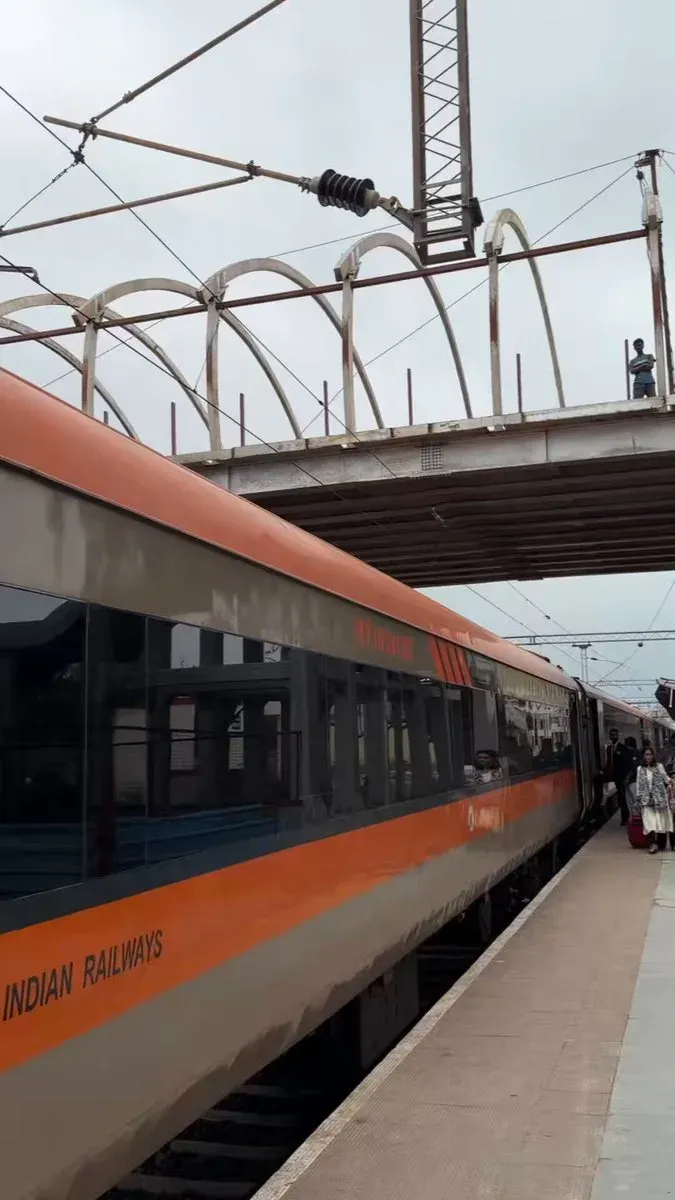 Shivraj rides Vande Bharat, hails Modi's rail vision