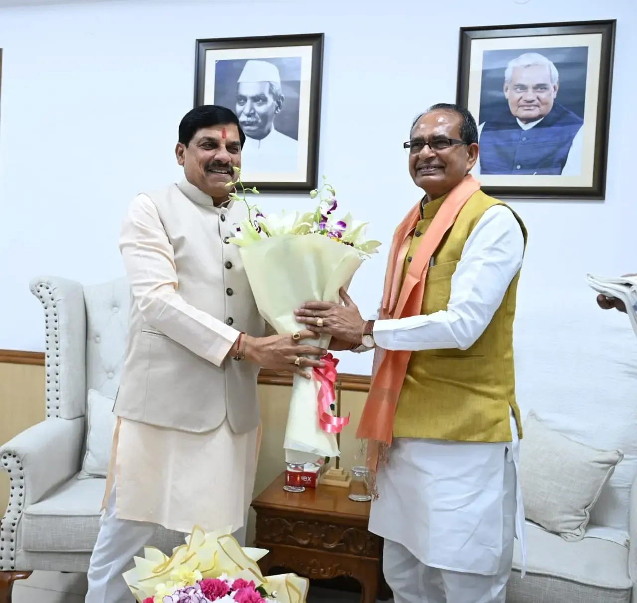 Shivraj Singh Chouhan Endorses Crucial Madhya Pradesh Proposals in Meeting with CM Mohan Yadav