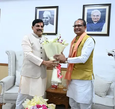 Shivraj Singh Chouhan Endorses Crucial Madhya Pradesh Proposals in Meeting with CM Mohan Yadav