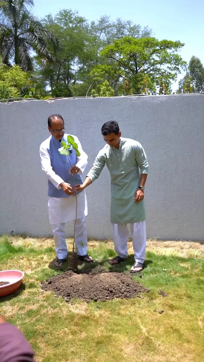 Shivraj Singh Chouhan Backs Birthday Tree Planting Drive