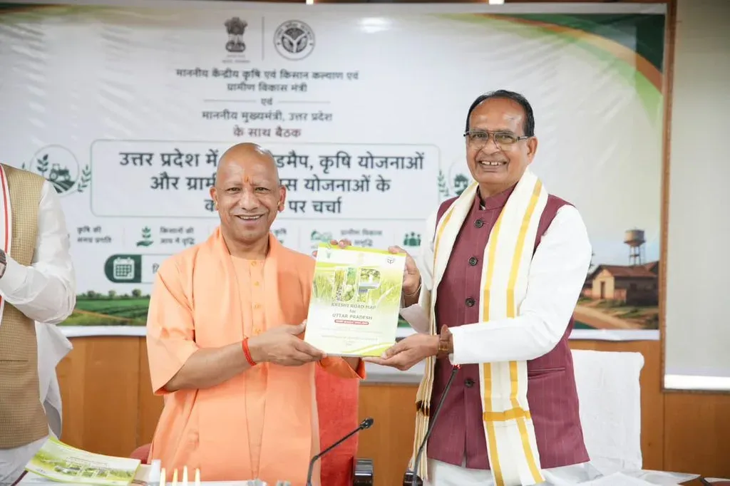 Shivraj Singh Chouhan Launches UP Agriculture Roadmap