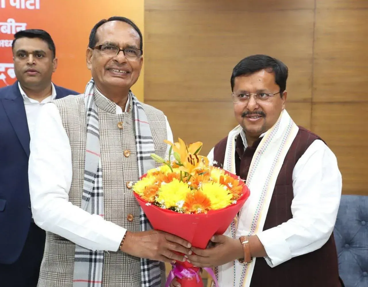 Shivraj Singh Chouhan Wishes BJP's Nitin Nabin on Birthday