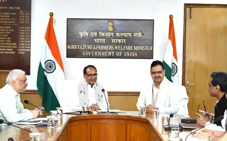 शिवराज सिंह से मिले भजनलाल शर्मा, कृषि और ग्रामीण विकास के विभिन्न विषयों पर हुई चर्चा