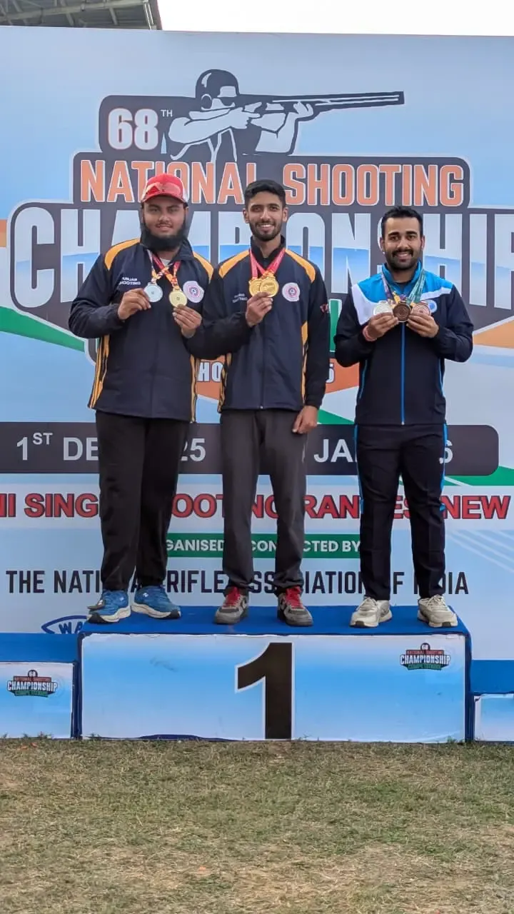 How Did Aishwary Pratap Singh Tomar Achieve a 50m 3P World Record to Secure Gold? Gurjoat Singh Triumphs in Skeet!