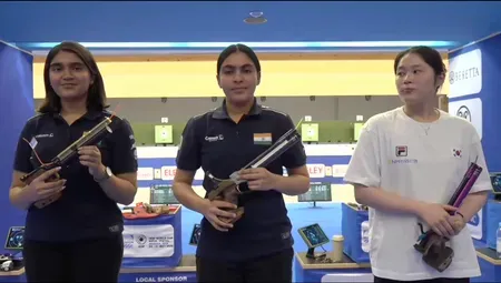 Suruchi defends gold, Esha wins silver as India tops ISSF World Cup Munich tally