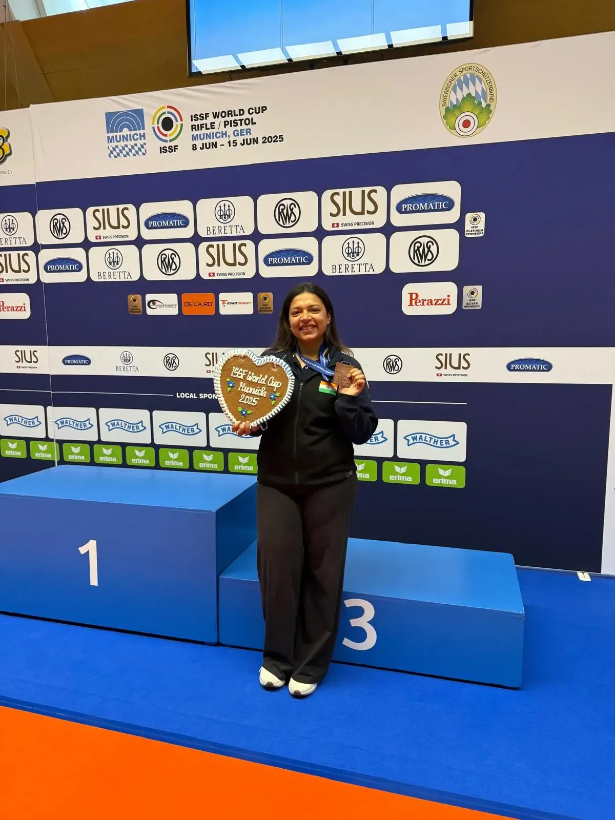 Did Sift Kaur Samra Win Bronze at the Shooting World Cup?