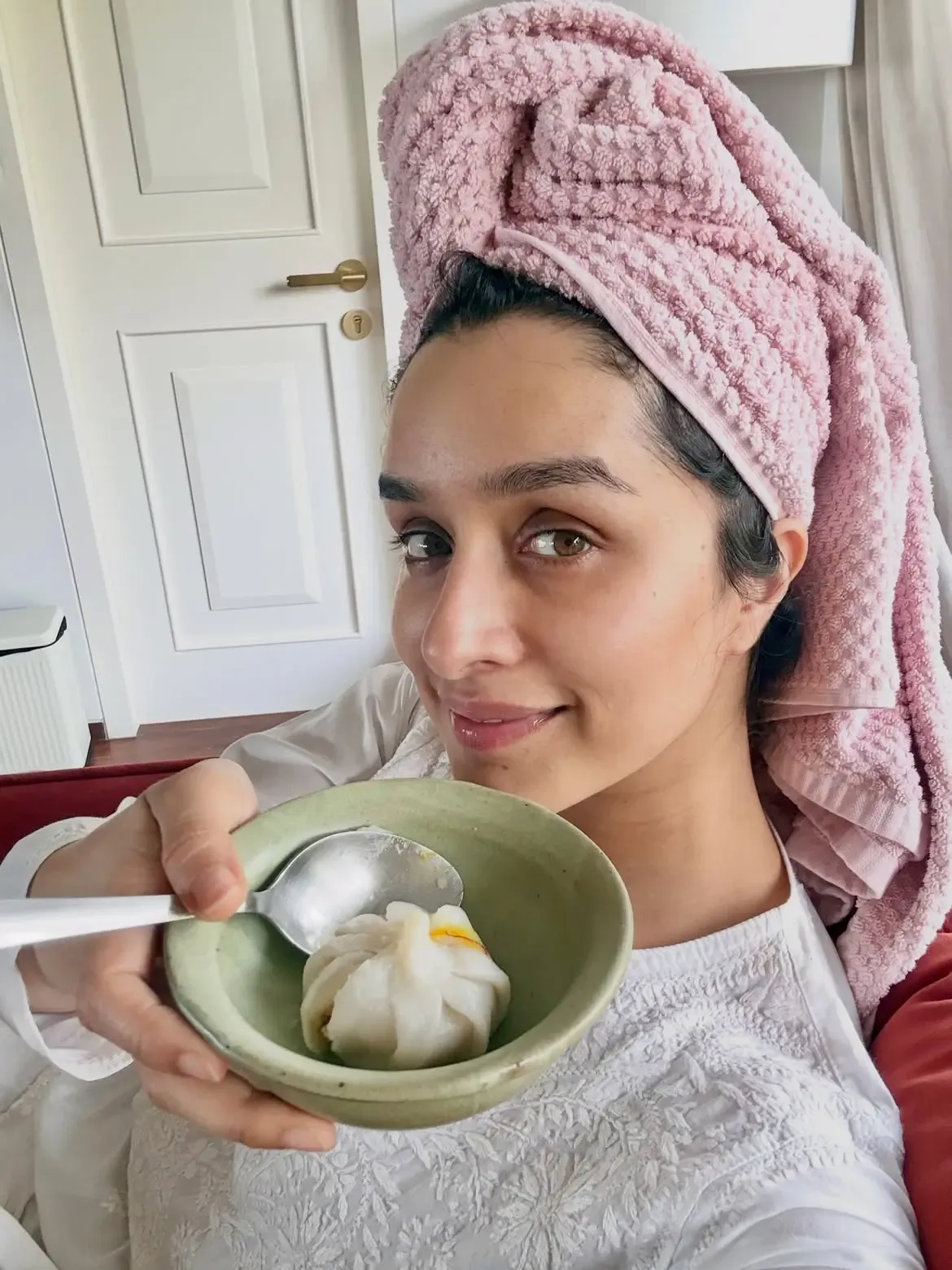 Shraddha Kapoor celebrates Ganesh Chaturthi with modak and family