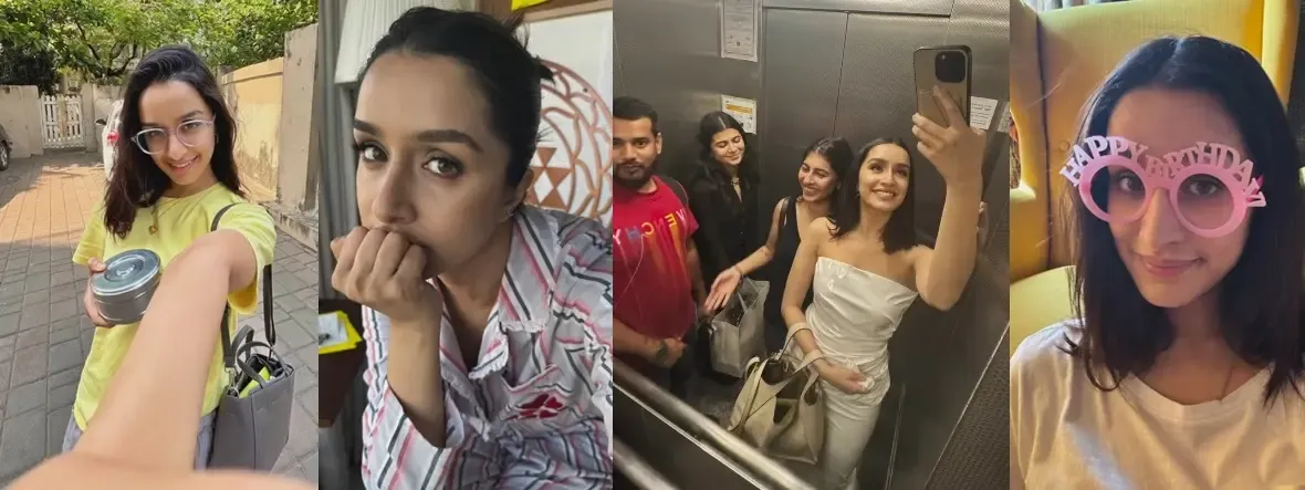 Shraddha Kapoor Reflects on Unforgettable Moments from Her Camera Roll