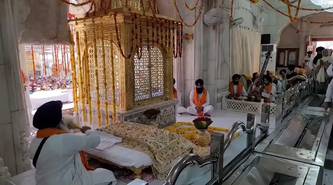 क्या सिख समुदाय ने उत्साहपूर्वक श्री अकाल तख्त साहिब का स्थापना दिवस मनाया?