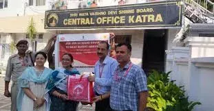 Vaishno Devi Shrine Board distributes 270 nutrition baskets to TB patients in Katra