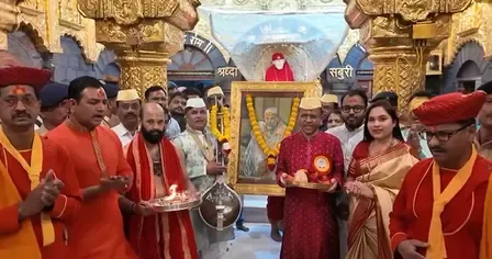 श्री साईबाबा मंदिर में 115वां श्रीरामनवमी उत्सव शुरू, 'साईराम' के जयघोष से गूंजा शिरडी