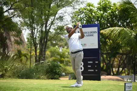 Shubhankar Sharma Takes Commanding Lead at 2026 Boulders Classic