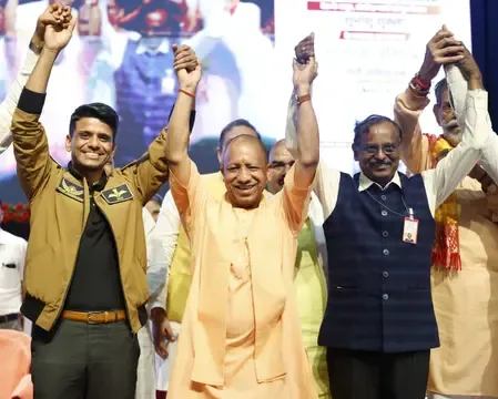 शुभांशु शुक्ला के नाम पर स्कॉलरशिप का ऐलान, सीएम योगी ने कहा- भारत की विकास यात्रा में प्रदेश सहभागी