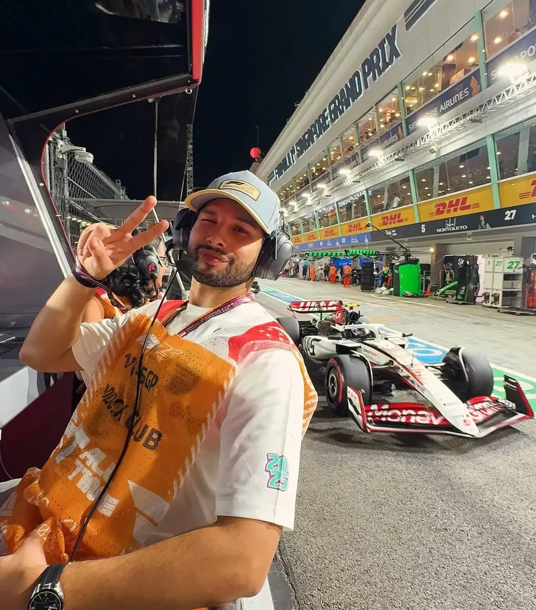 Did Siddhant Chaturvedi Live Out His Formula 1 Dream at the Singapore Grand Prix?