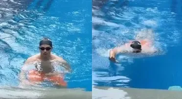 Sidharth Malhotra Offers Insight into His Swimming Regimen