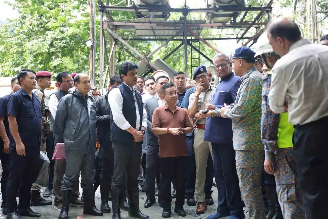 NHPC Teesta tunnel collapse: Sikkim Assembly mourns 11 dead, CM Tamang pledges aid
