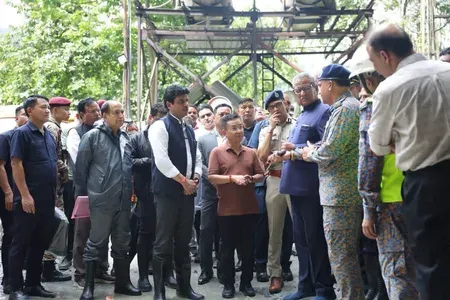 NHPC Teesta tunnel collapse: Sikkim Assembly mourns 11 dead, CM Tamang pledges aid