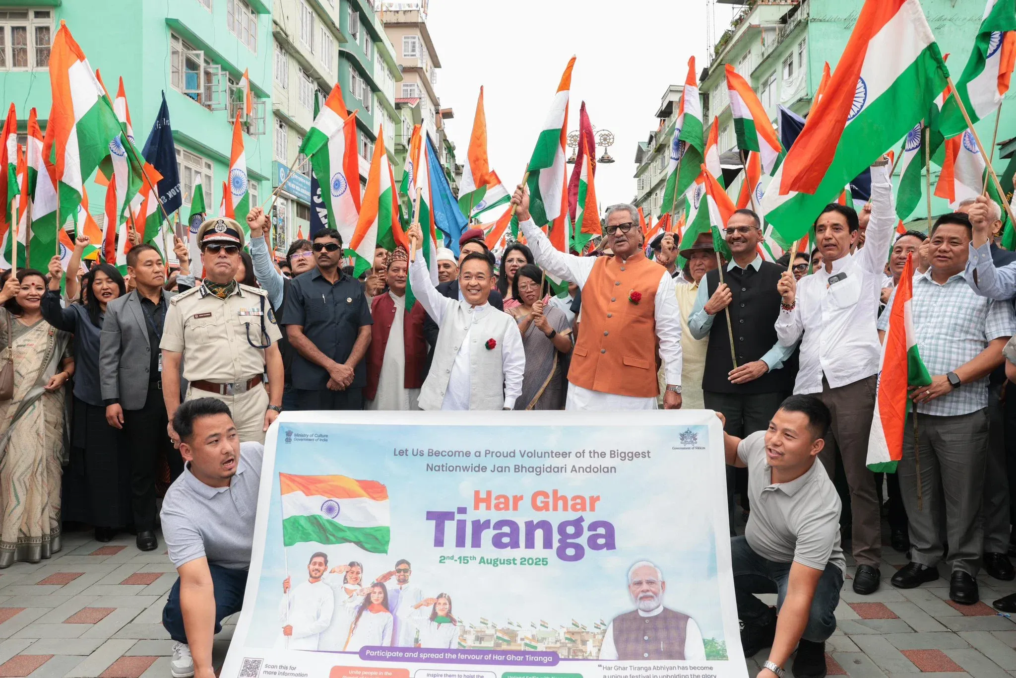 What Progress Did Sikkim CM Highlight for the State?