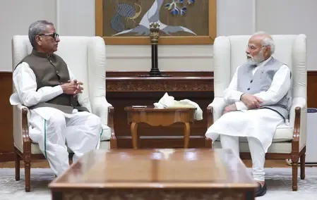 What Key Issues Did Sikkim Governor Discuss with PM Modi?