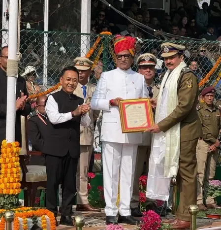 How Did Sikkim Celebrate Republic Day with a Grand Parade?