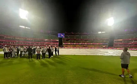 BCCI Secretary Devajit Saikia Praises Ground Staff for Rain-Defying IPL Match at Barsapara Stadium